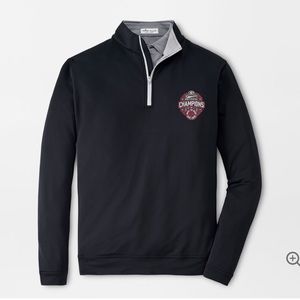 Peter Millar Georgia National Champion Perth Performance Quarter-Zip